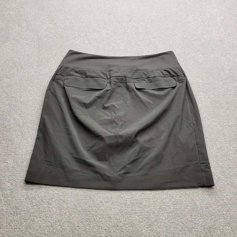 Athleta Soho Camo Skort Size 10T Tall Women’s Athletic Tennis Golf Pockets - Picture 2 of 7